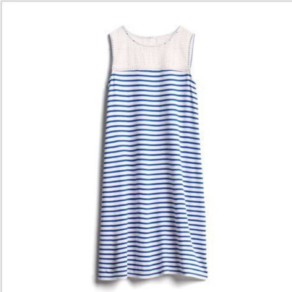 Market & Spruce dress with eyelet detail